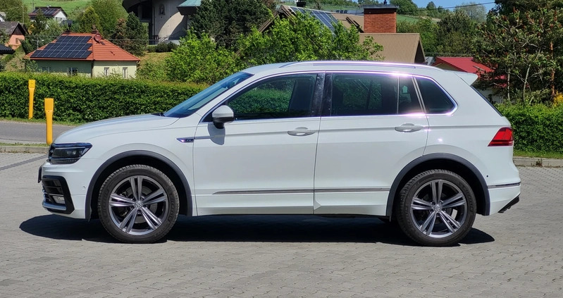 Volkswagen Tiguan cena 92900 przebieg: 191594, rok produkcji 2017 z Kluczbork małe 326